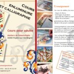 Cours enluminure et calligraphie